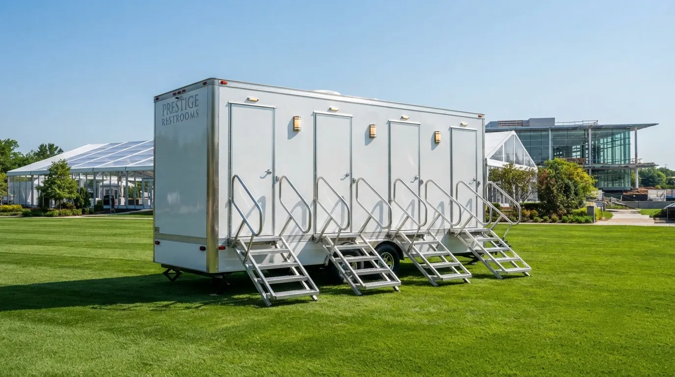 4 Stall Restroom Trailer in Bradenton, FL