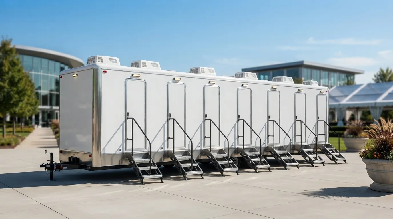 8 Stall Restroom Trailer in Bradenton, FL