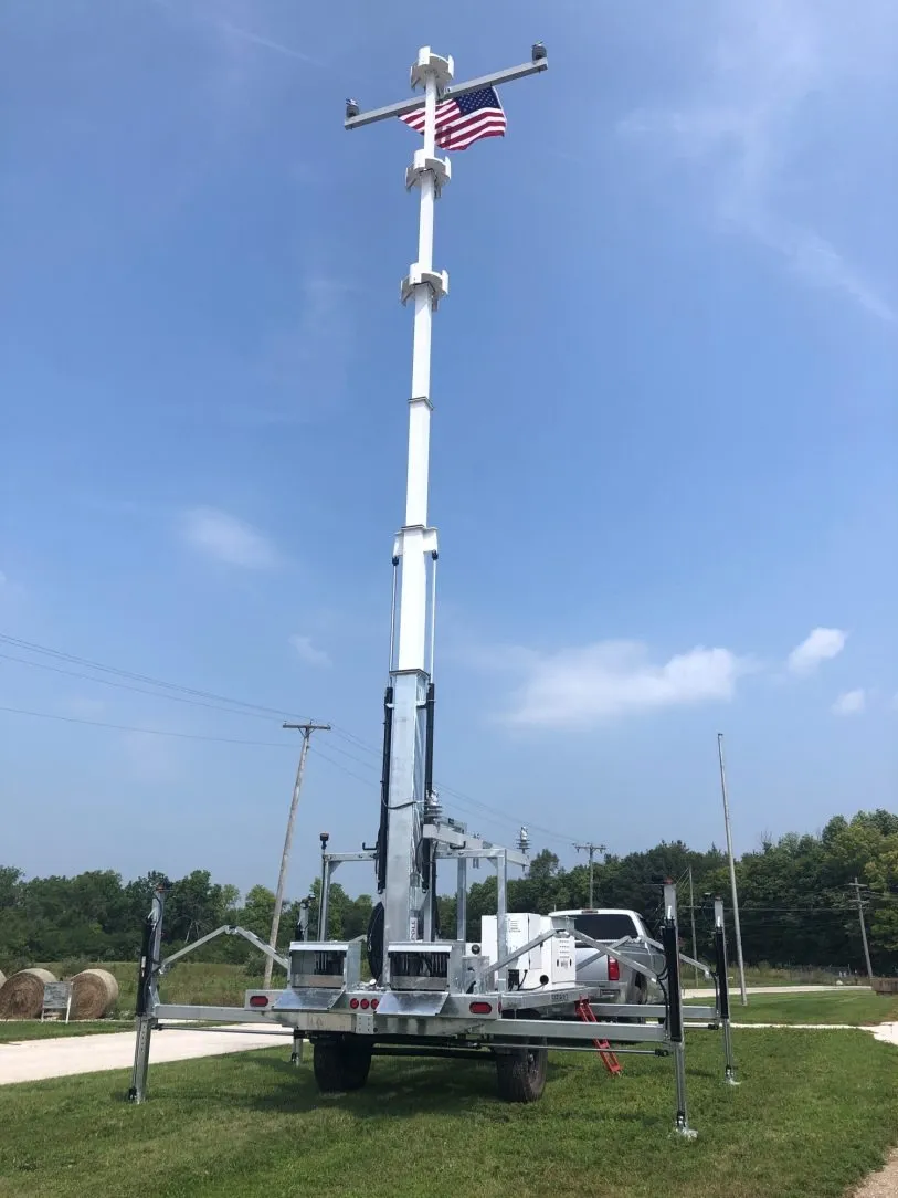 Temporary Power Pole in Bradenton, FL