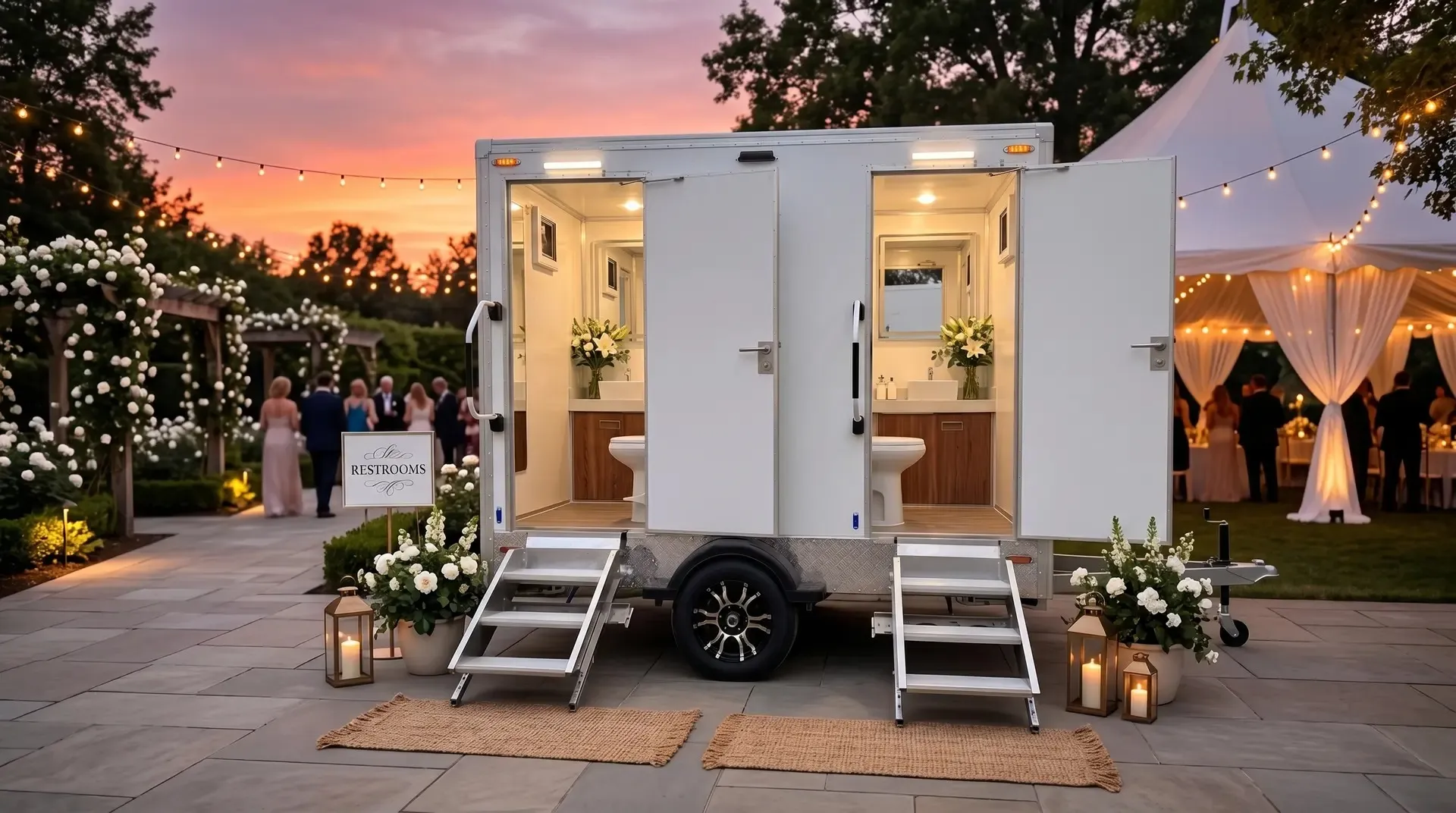 Wedding Restroom Rental in Bradenton, FL